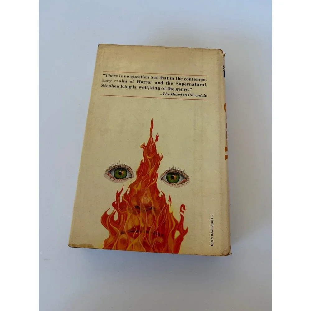 Firestarter Stephen King First Edition 1980 Viking‎ Press Hardcover Horror Novel